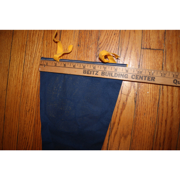 VTG USA Park Souvenir Felt Pennant 27" Cherokee Village Arkansas Indian Chief - Picture 7 of 7